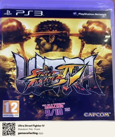 Ultra Street Fighter IV PlayStation 3, PAL box front