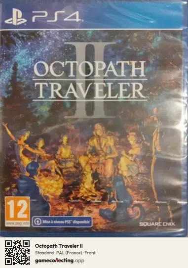 Octopath Traveler II PlayStation 4, France box front