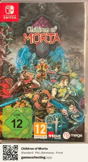Children of Morta Nintendo Switch, Germany box front