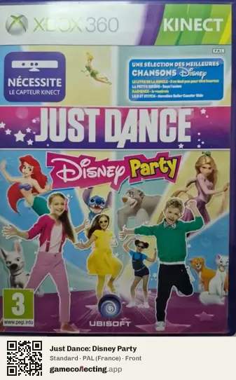 Just Dance: Disney Party Xbox 360, France box front