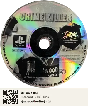 Crime Killer PlayStation, NTSC disc