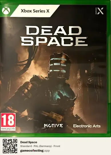 Dead Space Xbox Series X, Germany box front