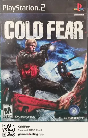 Cold Fear PlayStation 2, NTSC box front