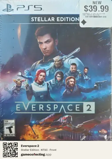Everspace 2 PlayStation 5, NTSC box front