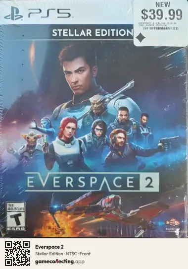 Everspace 2 PlayStation 5, NTSC box front