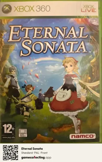 Eternal Sonata Xbox 360, PAL box front