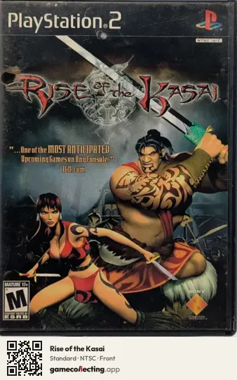 Rise of the Kasai PlayStation 2, NTSC box front