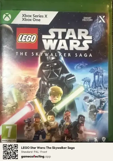 LEGO Star Wars: The Skywalker Saga Xbox One, PAL box front
