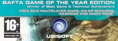 Tom Clancy's Ghost Recon: Advanced Warfighter, the PEGI square on its front