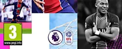 FIFA 21, the PEGI square on its front