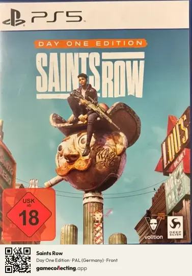 Saints Row PlayStation 5, Germany box front