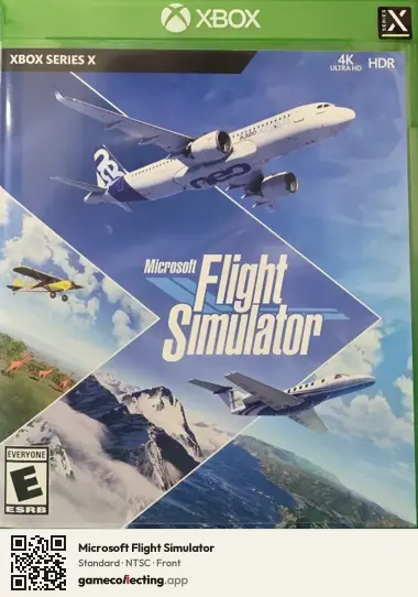 Microsoft Flight Simulator Xbox Series X, NTSC box front