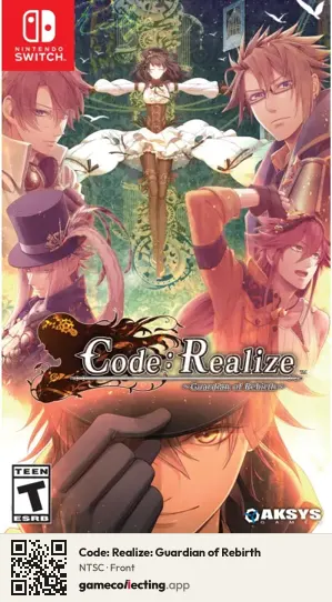 Code: Realize: Guardian of Rebirth Nintendo Switch, NTSC box front