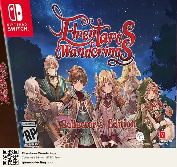 Elrentaros Wanderings Nintendo Switch, NTSC box front