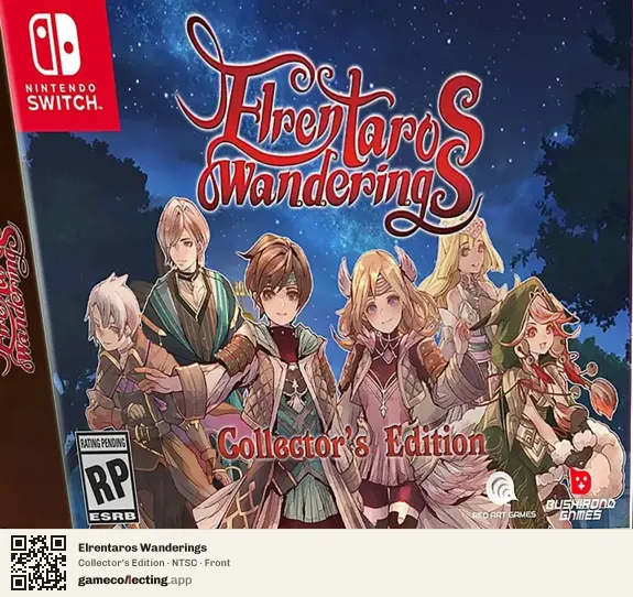 Elrentaros Wanderings Nintendo Switch, NTSC box front