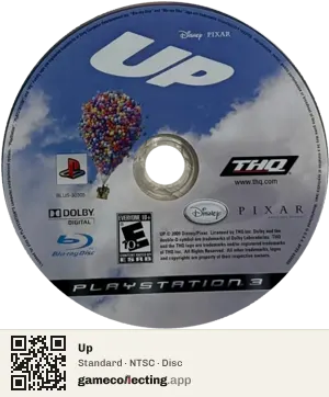 Up PlayStation 3, NTSC disc