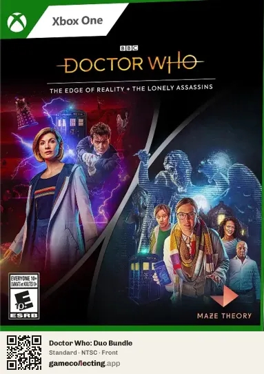 Doctor Who: Duo Bundle Xbox One, NTSC box front