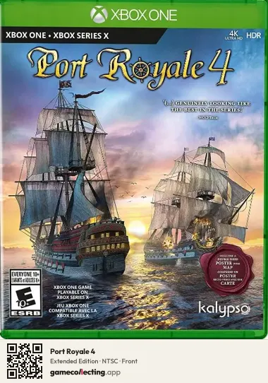 Port Royale 4 Xbox One, NTSC box front