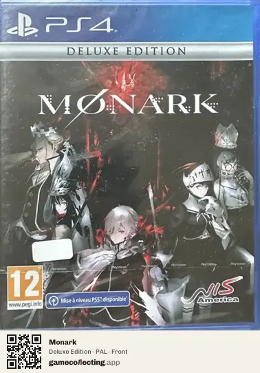 Monark PlayStation 4, PAL box front