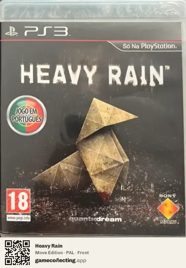 Heavy Rain PlayStation 3, PAL box front