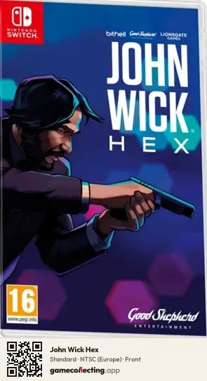 John Wick Hex Nintendo Switch, Europe box front