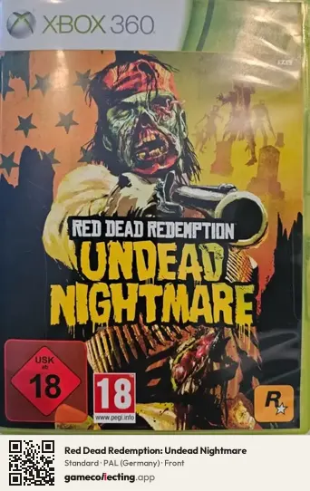 Red Dead Redemption: Undead Nightmare Xbox 360, Germany box front