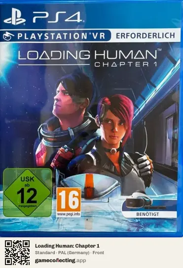Loading Human: Chapter 1 PlayStation 4, Germany box front