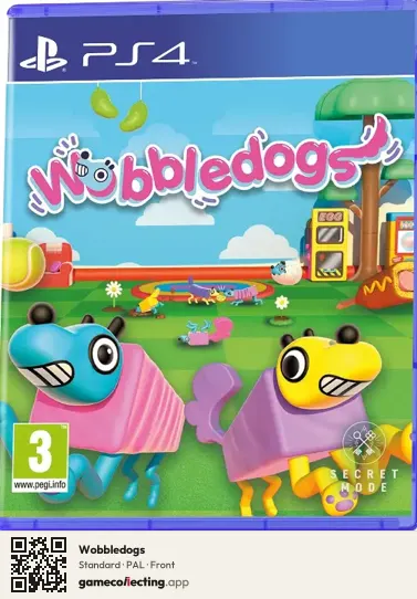 Wobbledogs PlayStation 4, PAL box front