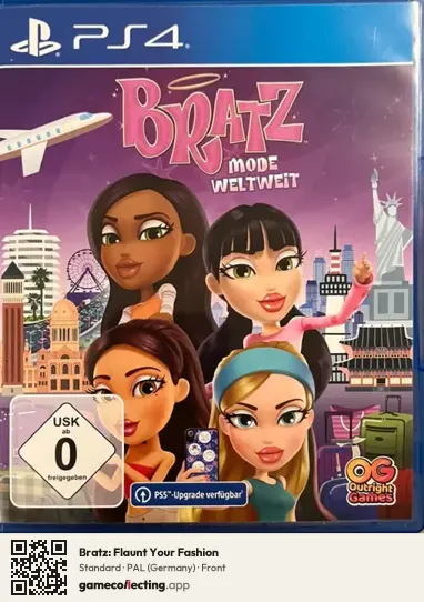 Bratz: Flaunt Your Fashion PlayStation 4, Germany box front