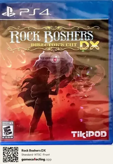 Rock Boshers DX PlayStation 4, NTSC box front