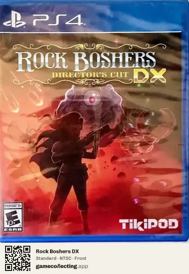 Rock Boshers DX PlayStation 4, NTSC box front
