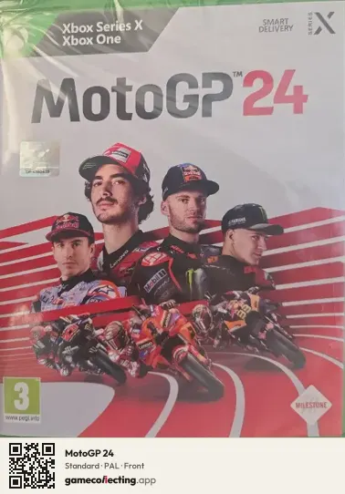 MotoGP 24 Xbox Series X, PAL box front