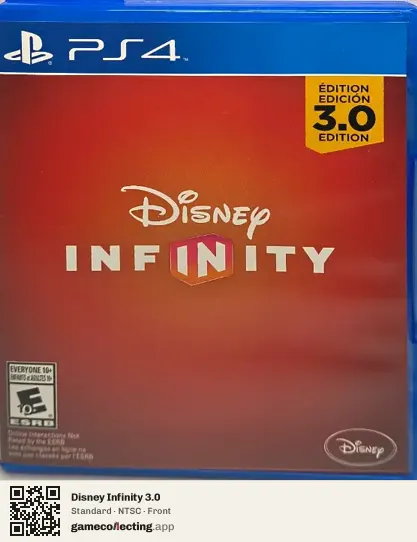 Disney Infinity 3.0 PlayStation 4, NTSC box front