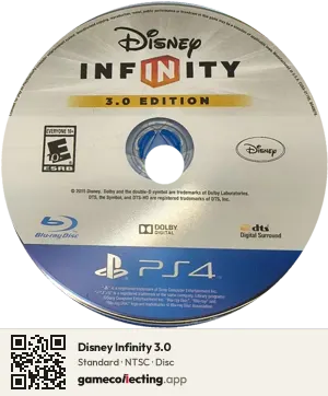Disney Infinity 3.0 PlayStation 4, NTSC disc