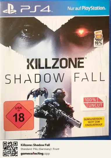 Killzone: Shadow Fall PlayStation 4, Germany box front