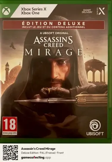Assassin's Creed Mirage Xbox Series X, France box front