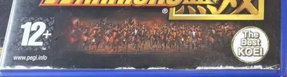 Dynasty Warriors 3, the PEGI square on its front