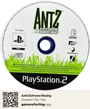 Antz Extreme Racing PlayStation 2, PAL disc