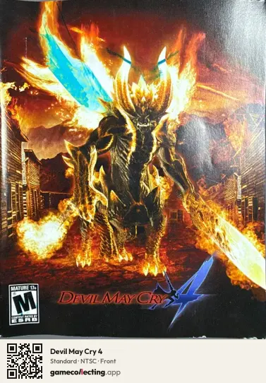 Devil May Cry 4 PlayStation 3, NTSC box front