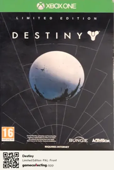 Destiny Xbox One, PAL box front
