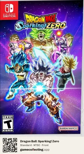 Dragon Ball: Sparking! Zero Nintendo Switch, NTSC box front