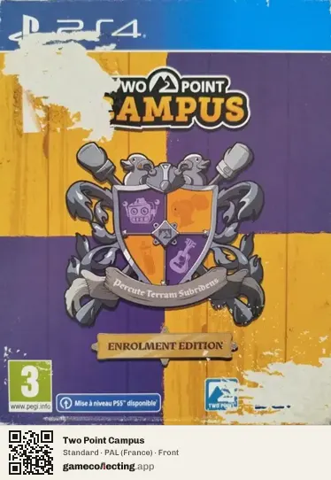Two Point Campus PlayStation 4, France box front