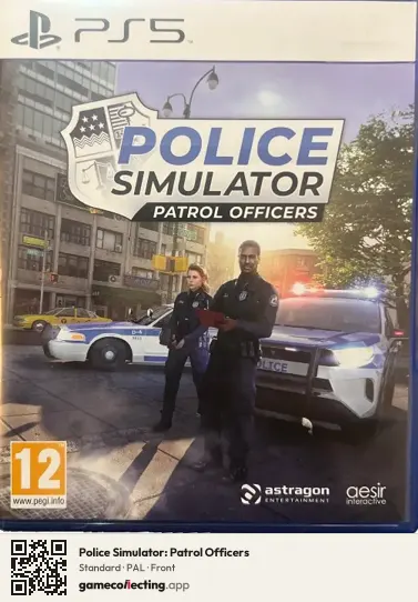 Police Simulator: Patrol Officers PlayStation 5, PAL box front