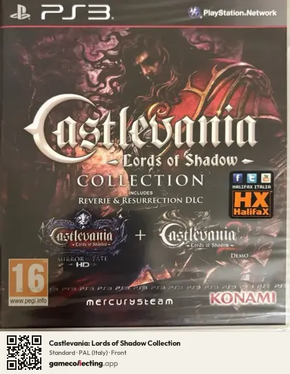 Castlevania: Lords of Shadow Collection PlayStation 3, Italy box front