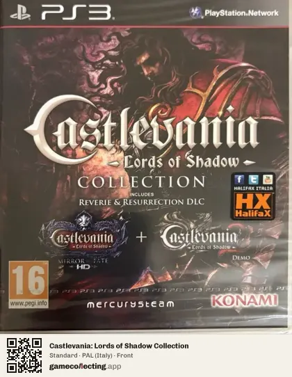 Castlevania: Lords of Shadow Collection PlayStation 3, Italy box front