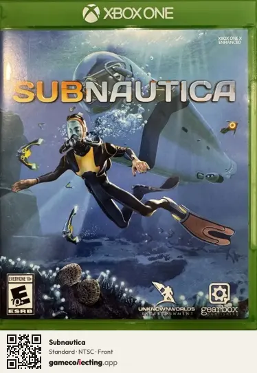 Subnautica Xbox One, NTSC box front
