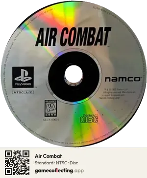Air Combat PlayStation, NTSC disc