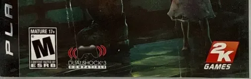 BioShock, the ESRB box on its front