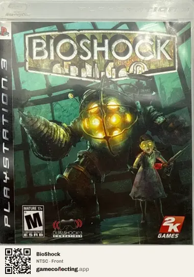 BioShock PlayStation 3, NTSC box front