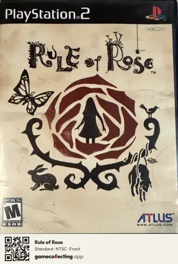 Rule of Rose PlayStation 2, NTSC box front